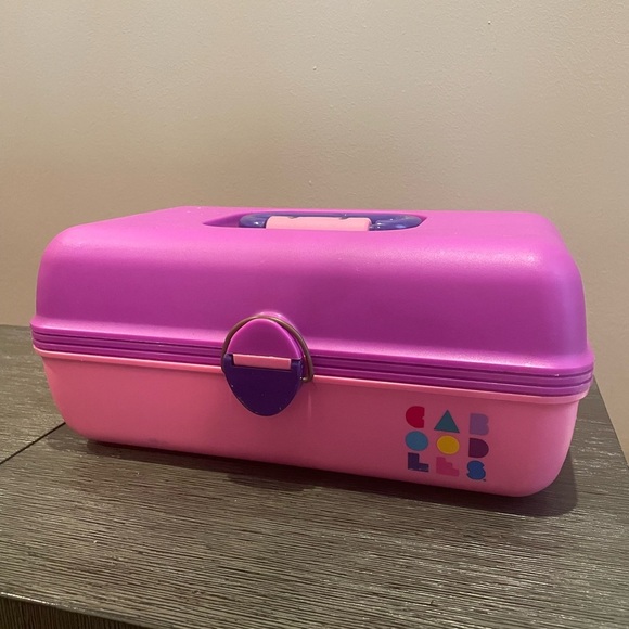 Caboodles Pink and Purple Organizer - Picture 1 of 4